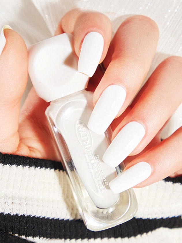  esmalte الأظافر غير القابل للتقشير على أساس الماء بحجم 10 مل في لون سيان بارد، يدوم طويلاً و يجف بسرعة، صحي، مناسب للربيع والصيف وللنساء والفتيات.